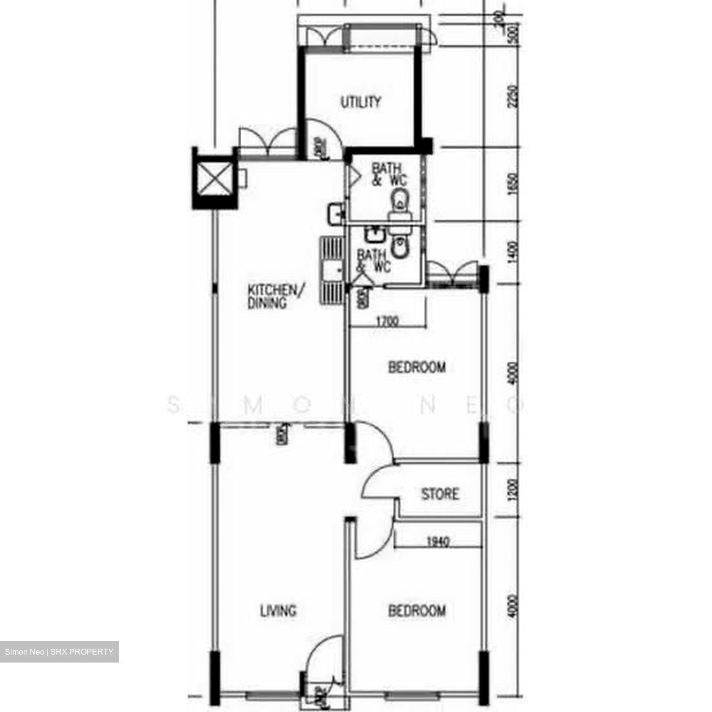 Blk 115 Bedok North Road (Bedok), HDB 3 Rooms #622691701